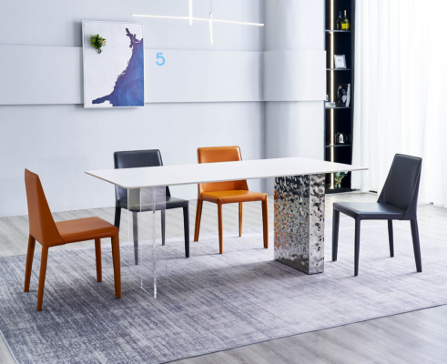 Iesszëmmergrupp Iessgrupp 4x Stullen Sëtzgrupp Iessdësch Iesszëmmer Nei