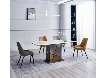 Dësch Iessdësch Rechtéckeg Iessdëscher Iesszëmmer Miwwelen Luxus Holzdësch