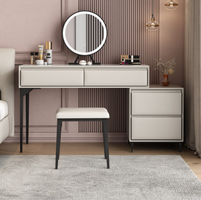 Schlofzëmmer Holzmöbel Luxus Kosmetikdësch Designer Schminktisch