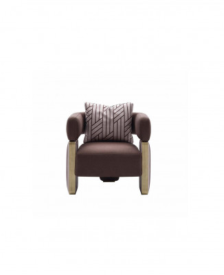 Cocktailsfauteuil Fauteuil Einsitzer Wunnzëmmer Clubfauteuil Wäiss Stoft Sëtz