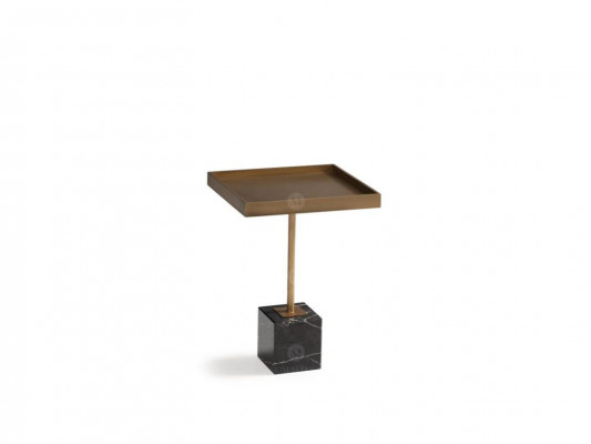Grupp Niewenzweckdësch Couchdësch Kaffisdësch Gold Sofadësch Metall 2 Stéck.