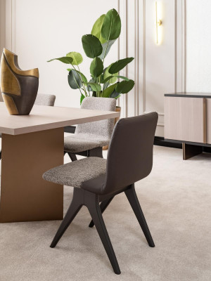 Iessgrupp Iesseck Iesszëmmermiwwelen Iessdësch Iesszëmmer 7 Stéck Holz Gro