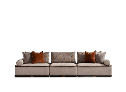 Viersëtzer Canapé 4 Sëtzer Couch Stoffcanapé Polstercanapé Modern Antrazit.