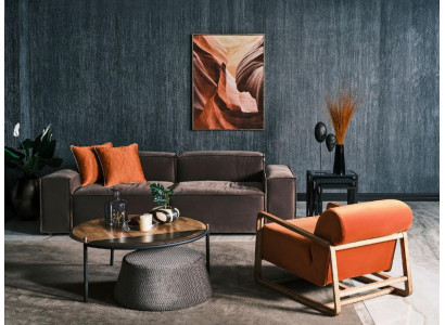 Canapé-Set Stoffcanapé Drësëtzeger Fotell Gro Couch-Set Canapé-Garnitur