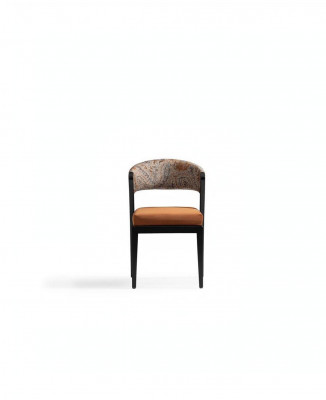 Kichemiwwelen Iesszëmmer Still Still Set 6er Set Still Orange Grupp Holz