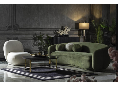 Garnitur Stoffsofa Sofagarnitur Polstersofa Modern Set 2-Stéck Rout Sofa