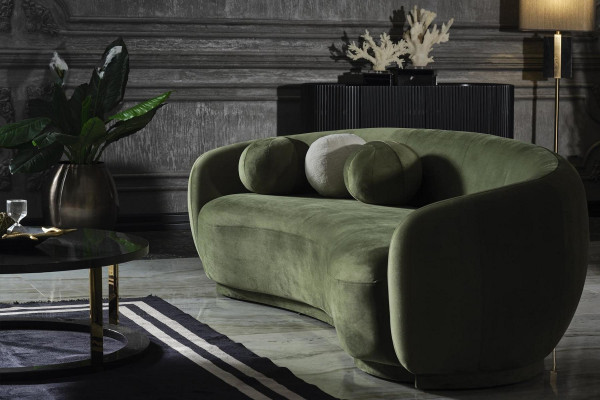 Garnitur Stoffsofa Sofagarnitur Polstersofa Modern Set 2-Stéck Rout Sofa