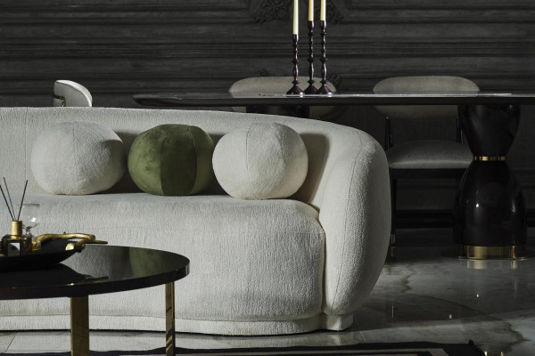 Sofagarnitur Garnitur Stoffsofa Wäiss Polstersofa Modern Set 2 Stéck Sofa