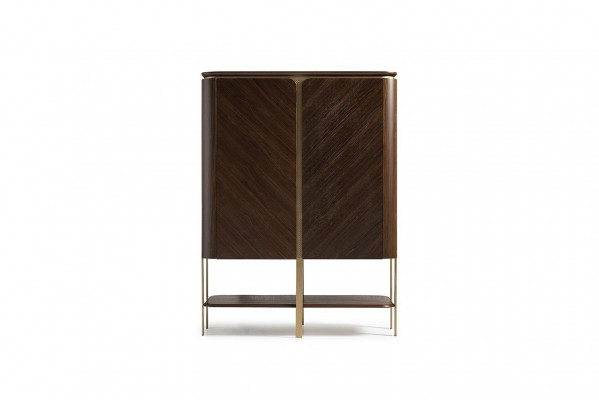Barékas Schaf Holzechaf Holz Bar Braun Gedrénks Design Fläschen