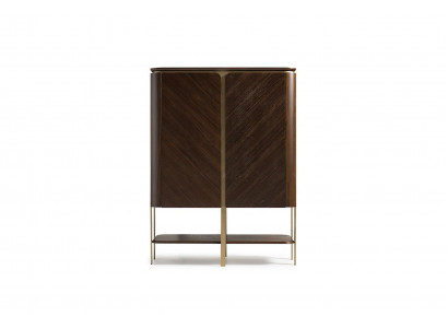 Barékas Schaf Holzechaf Holz Bar Braun Gedrénks Design Fläschen