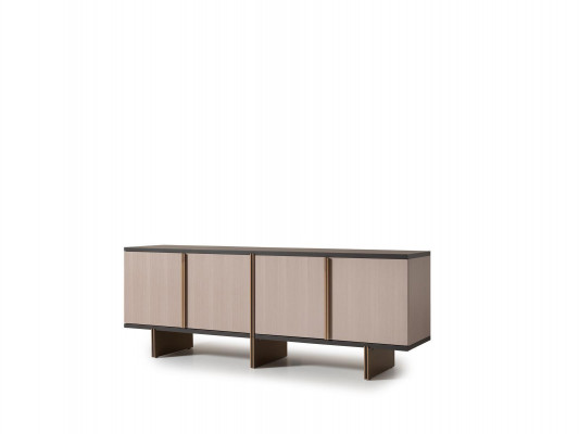 Sideboard Anrichte Kommode Holz Iesszëmmer Beige Schaf Holzschaf