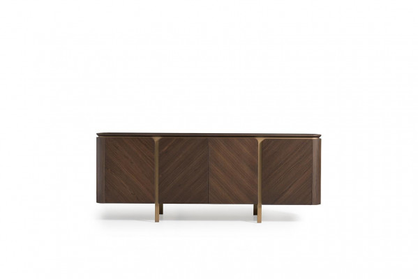 Anrichte Sideboard Kommode Schieferschaf Schaf Holz Braun Miwwelen