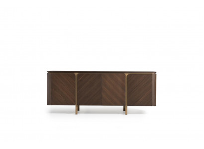 Anrichte Sideboard Kommode Schieferschaf Schaf Holz Braun Miwwelen
