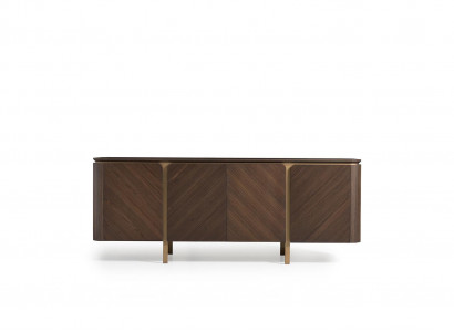 Anrichte Sideboard Kommode Schieferschaf Schaf Holz Braun Miwwelen