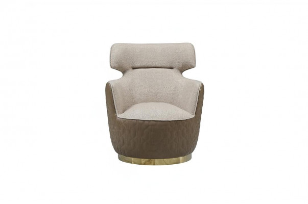 Ohrsessel Still Stoft Sëtz Eensëtzer Beige Clubsessel Modern