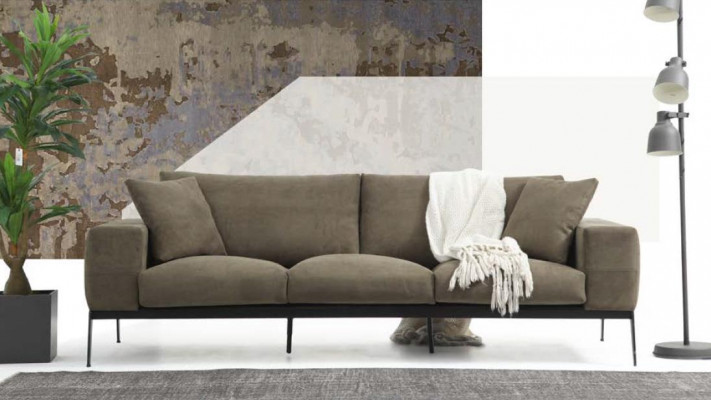 Canapé-Set 32-Sëtzer Sofa Set Grau Canapéeën Modern Grupp Set Neien