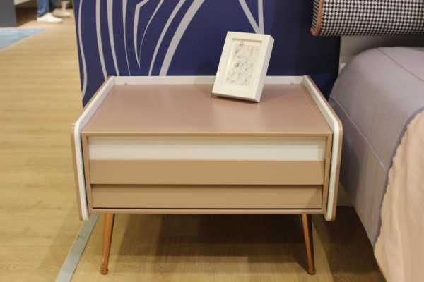 Kannerzëmmer Set, Jugendzëmmer Bett + Nuetsdësch Modern Set Bett 2-Deeler. Nei