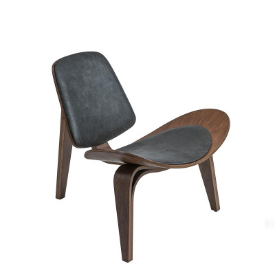 Fotell Wunnzëmmer Modern Holzstull Design Sëtz Design Nei Ariichtung