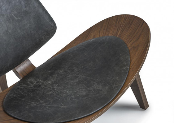 Fotell Wunnzëmmer Modern Holzstull Design Sëtz Design Nei Ariichtung