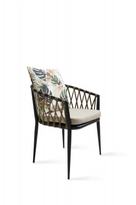 Designer Aarmlehnstull Luxus Designer Stull mat Aarmleef Nei Miwwelen