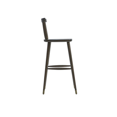 Moderne Holz Barhocker Designer Hocker Bar Stull Miwwelen Iesszëmmerstull
