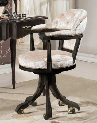 Luxus Miwwelen Design Still modern Design Fauteuil Textil Wunnzëmmer Schlofzëmmer