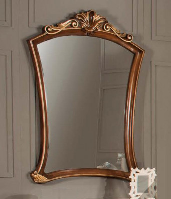 Klasseschen Designspigel Italienesche Wandspigel Holz Stand Wand Italien Nei