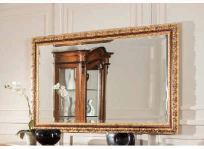 Italienesch Klassesch Designer Spigel Miwwel Wandspigel Holz Gold Miwwel Nei
