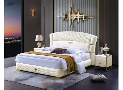 Schlofkummer Bett Nuetsdëscher 3 Deeler Set Luxus Design Better Holz Duebelbett