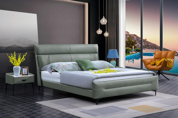 Luxus Bett Textil 2x Nuetsdësch 3tlg. Schlofzëmmer Miwwel Set Better Bettgestell