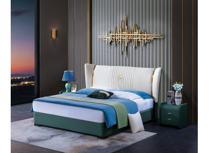Schlofkummer Bett Nuetsdëscher 3 Stéck Set Design Luxus Better Holz Duebelbett
