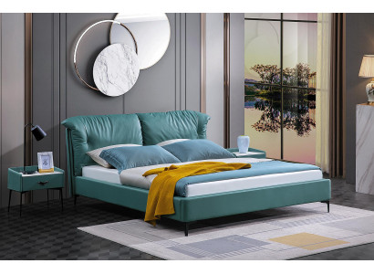 Schlofkummer Bett Nuetsdëscher 3 Stéck Set Design Luxus Better Holz