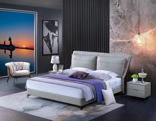 Luxus Schlofkummer Bett Nuetsdësch 3 Stéck Set Design Better Beistelltëscher Nei