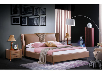 Bett Gepolstert Bëlleg Miwwelen Schlofzëmmer Duebelbett Luxus Better