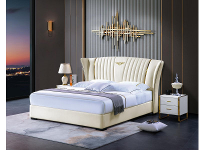 Holzbett Duebelbett Vollholz Schlofzëmmer Hotel Better 180x200cm Liederbett