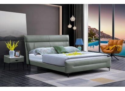Komplett Bett Gréngt Liederbett Better Luxus Design Schlofzëmmer Miwwelen 180x200