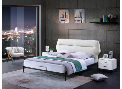 Klassesch Bett Duebelbett Holzbetter Landhausstil Echt Holz Schlofzëmmer