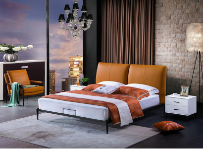Klassesch Duebelbett Bett Bestietbett Design Luxus Better Modern Stil. nei 180x200cm