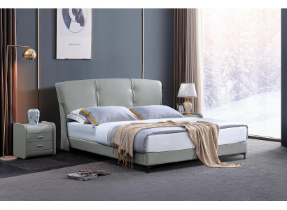 Luxus Schlofzëmmer Bett Klassesch Better Miwwelen Modern Miwwelen Bettgestell Beige