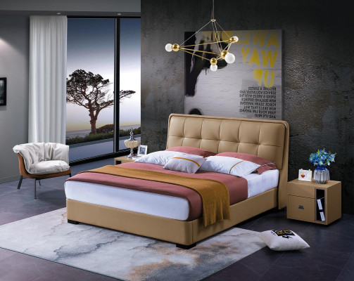 Klassesch Schlofzëmmer Bett Wäiss Textil Better Lieder Polster Duebel 180x200cm