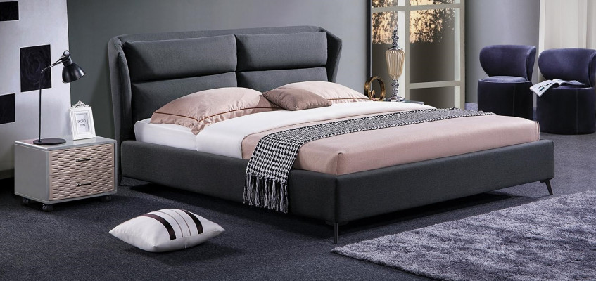 Design Bett Schlofkummer Luxus Better Textil Hotel Polster 180x200cm Stoff Miwwelen