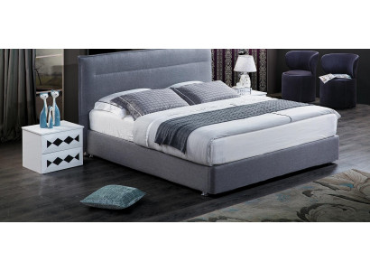 Luxus Boxspringbett Stof Hotel Blo Biedem Schlofkummer Miwwelen Design Duebel.