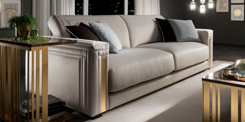 Sofasett 311 Sëtzer Wunnlandschaft Sofa Canapé Polster Garnitur Sofas Textil