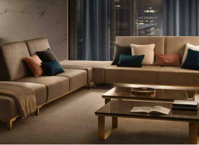 Wunnlandschaft, Couch, Polster, Textil, Stoffer, Lieder, Sëtz Garnitur, Eck, Ecksofa, L-Form