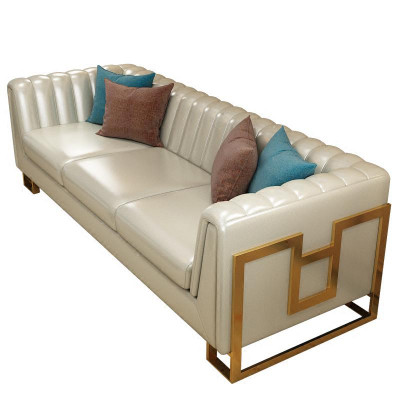 Luxus Miwwel Sofagarnitur Canapé Sofa Polster 3 2 1 Sëtzer Dësch 4tlg