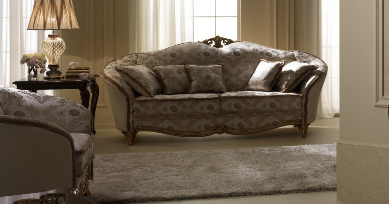 Sofagarnitur 3+1 Sëtzer Klassesch Wunnlandschaft Couches Sofas Polster Sofa