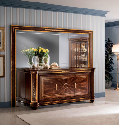 Buffet Kommode Kommoden Wunnzëmmer Wandschaf + Spigel