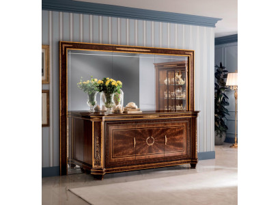 Buffet Kommode Kommoden Wunnzëmmer Wandschaf + Spigel