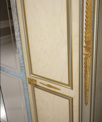 Kleederschaaf Schlofkummer Holz Schaf Arredoclassic Barock Rokoko Schiefcher