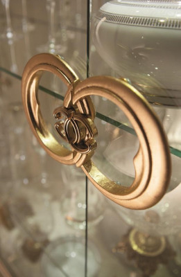 Vitrine Schaf Klassesch Vitrinen Wunnzëmmer Schief Kommode arredoclassic